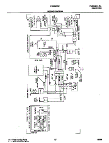 08 - Wiring Diagram parts for Frigidaire Refrigerator FRS20QRCW6 from AppliancePartsPros.com