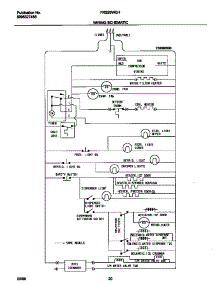 11 - Wiring Diagram parts for Frigidaire Refrigerator FRS26WQHD1 from AppliancePartsPros.com