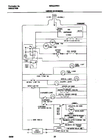 11 - Wiring Diagram parts for Frigidaire Refrigerator WRS22WNHW2 from AppliancePartsPros.com