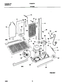 07 - System parts for Frigidaire Refrigerator FRS26ZPHW0 from AppliancePartsPros.com