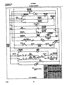 09 - Wiring Diagram parts for Frigidaire Range TEO356BFD2 from AppliancePartsPros.com