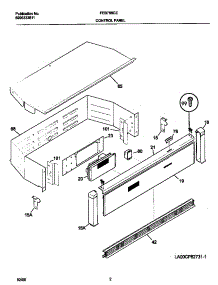 02 - Control Panel parts for Frigidaire Oven FEB756CEBH from AppliancePartsPros.com