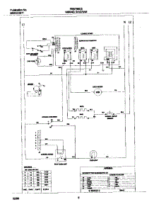 05 - Wiring Diagram parts for Frigidaire Oven FEB756CETH from AppliancePartsPros.com