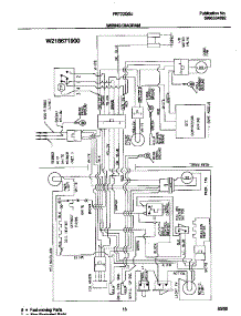 06 - Wiring Diagram parts for Frigidaire Refrigerator FRT22QGJW1 from AppliancePartsPros.com