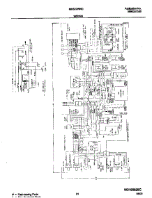 12 - Wiring Diagram parts for Frigidaire Refrigerator MRS22WNGD1 from AppliancePartsPros.com