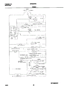 11 - Wiring Diagram parts for Frigidaire Refrigerator MRS22WNGW0 from AppliancePartsPros.com