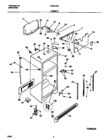 03 - Cabinet parts for Frigidaire Refrigerator F44R21NGD0 from AppliancePartsPros.com