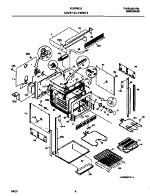 03 - Cavity / Elements parts for Frigidaire Oven FEB766CJTA from AppliancePartsPros.com