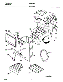 08 - I&W Dispenser parts for Frigidaire Refrigerator WRS22WNHW4 from AppliancePartsPros.com