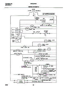 11 - Wiring Diagram parts for Frigidaire Refrigerator WRS22WNHW4 from AppliancePartsPros.com
