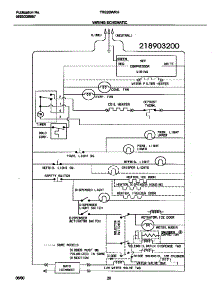 11 - Wiring Diagram parts for Frigidaire Refrigerator TRS20WRHD4 from AppliancePartsPros.com