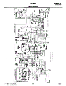 12 - Wiring Diagram parts for Frigidaire Refrigerator TRS20WRHW4 from AppliancePartsPros.com