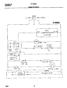 07 - Wiring Diagram parts for Frigidaire Refrigerator FRT18INRJW0 from AppliancePartsPros.com