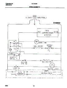 06 - Wiring Diagram parts for Frigidaire Refrigerator FRT16CNHZ2 from AppliancePartsPros.com