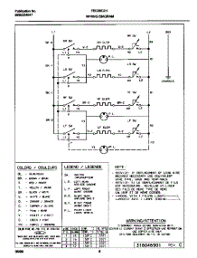 04 - Wiring Diagram parts for Frigidaire Cooktop FEC36C2HSA from AppliancePartsPros.com