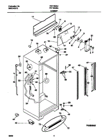 03 - Cabinet parts for Frigidaire Refrigerator FRT18IQGJW1 from AppliancePartsPros.com