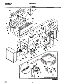 10 - Ice Maker parts for Frigidaire Refrigerator WRS22WNHW5 from AppliancePartsPros.com