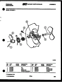 03 - Cam parts for Frigidaire Dishwasher DW1805KF1 from AppliancePartsPros.com