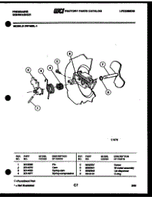 04 - Cam parts for Frigidaire Dishwasher DW1800LL-1 from AppliancePartsPros.com