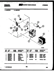 05 - Power Control parts for Frigidaire Microwave MC870EL2 from AppliancePartsPros.com