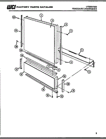 03 - Door Parts parts for Frigidaire Dishwasher DW-5500DL2 from AppliancePartsPros.com