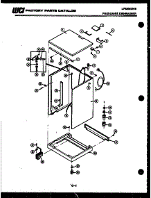 07 - Cabinet Parts parts for Frigidaire Dishwasher DW-3350DL2 from AppliancePartsPros.com