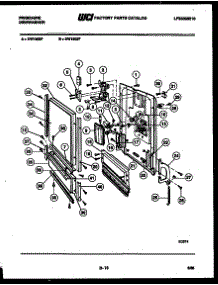 04 - Door Parts parts for Frigidaire Dishwasher DW1805FH from AppliancePartsPros.com