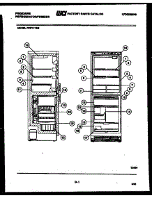 04 - Shelves And Supports parts for Frigidaire Refrigerator FPIF117BEL from AppliancePartsPros.com