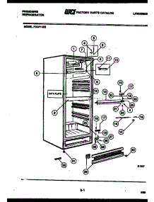 03 - Cabinet Parts parts for Frigidaire Refrigerator FCDF135EL from AppliancePartsPros.com