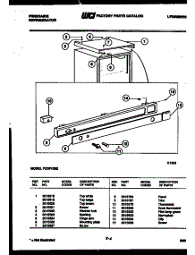 05 - Exterior Parts parts for Frigidaire Refrigerator FCDF135EL from AppliancePartsPros.com