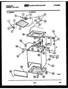 04 - Cabinet Parts parts for Frigidaire Washer WDSCW6 from AppliancePartsPros.com