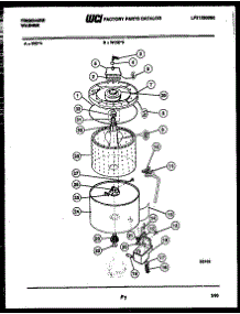 04 - Tub Detail parts for Frigidaire Washer WIDH4 from AppliancePartsPros.com