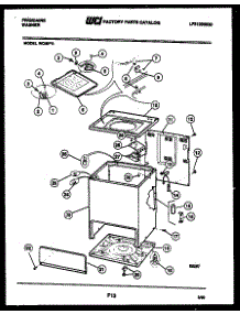 03 - Cabinet Parts parts for Frigidaire Washer WCISFW0 from AppliancePartsPros.com