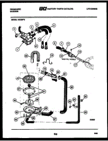 05 - Pump, Water Valve And Water Inlet parts for Frigidaire Washer WCISFW0 from AppliancePartsPros.com