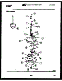 07 - Transmission Parts parts for Frigidaire Washer WDSFW0 from AppliancePartsPros.com