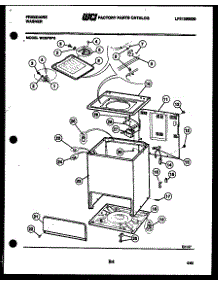 03 - Cabinet Parts parts for Frigidaire Washer WCSFW0 from AppliancePartsPros.com