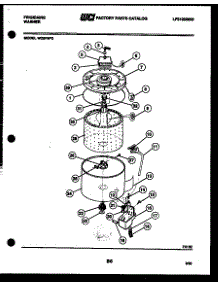04 - Tub Detail parts for Frigidaire Washer WCSFW0 from AppliancePartsPros.com
