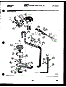 05 - Pump, Water Valve And Water Inlet parts for Frigidaire Washer WCSFW0 from AppliancePartsPros.com