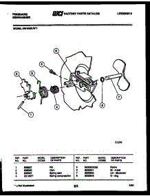 03 - Cam parts for Frigidaire Dishwasher DW1050LA1 from AppliancePartsPros.com