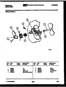 03 - Cam parts for Frigidaire Dishwasher DW1800LA2 from AppliancePartsPros.com