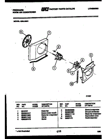 04 - Air Handling Parts parts for Frigidaire Air Conditioner A08LH8N1 from AppliancePartsPros.com