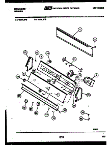 05 - Console And Control Parts parts for Frigidaire Washer WCSLW0 from AppliancePartsPros.com