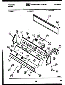 05 - Console And Control Parts parts for Frigidaire Washer WISCLL0 from AppliancePartsPros.com