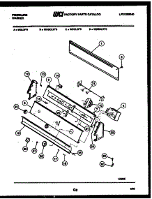 05 - Console And Control Parts parts for Frigidaire Washer WDLL0 from AppliancePartsPros.com