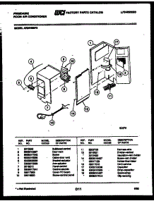 03 - Electrical Parts parts for Frigidaire Air Conditioner AR24NS8F3 from AppliancePartsPros.com