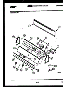 05 - Console And Control Parts parts for Frigidaire Washer WALL0 from AppliancePartsPros.com