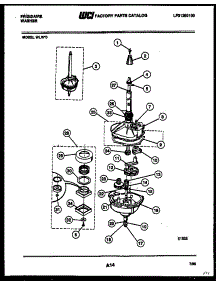 04 - Transmission Parts parts for Frigidaire Washer WLW0 from AppliancePartsPros.com