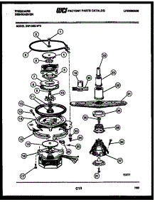 06 - Motor Pump Parts parts for Frigidaire Dishwasher DW1050LH2 from AppliancePartsPros.com