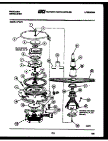 05 - Motor Pump Parts parts for Frigidaire Dishwasher BF18PH2 from AppliancePartsPros.com