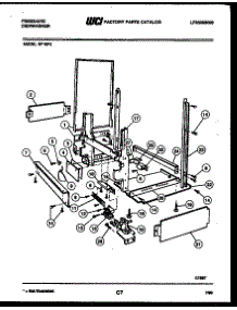 07 - Power Dry And Motor Parts parts for Frigidaire Dishwasher BF18PH2 from AppliancePartsPros.com